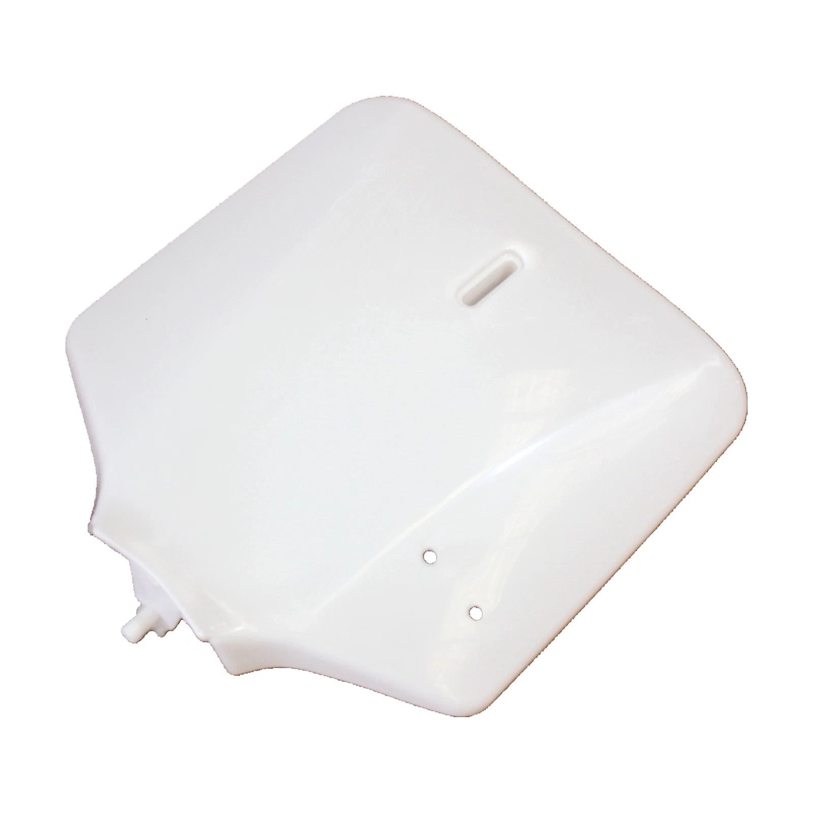 White Front Plastic Number Plate for KLX110 (2010–2023)