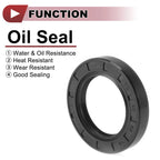 Set of 5 Rotary Shaft Oil Seals 40x62x10mm Nitrile Rubber for Various Models