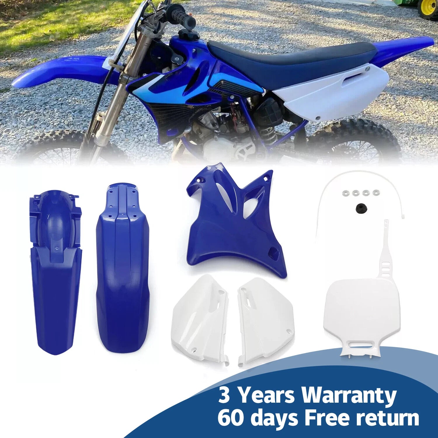 Complete Plastics Kit Fairing Bodywork Set for Yamaha YZ85 (2002–2014)