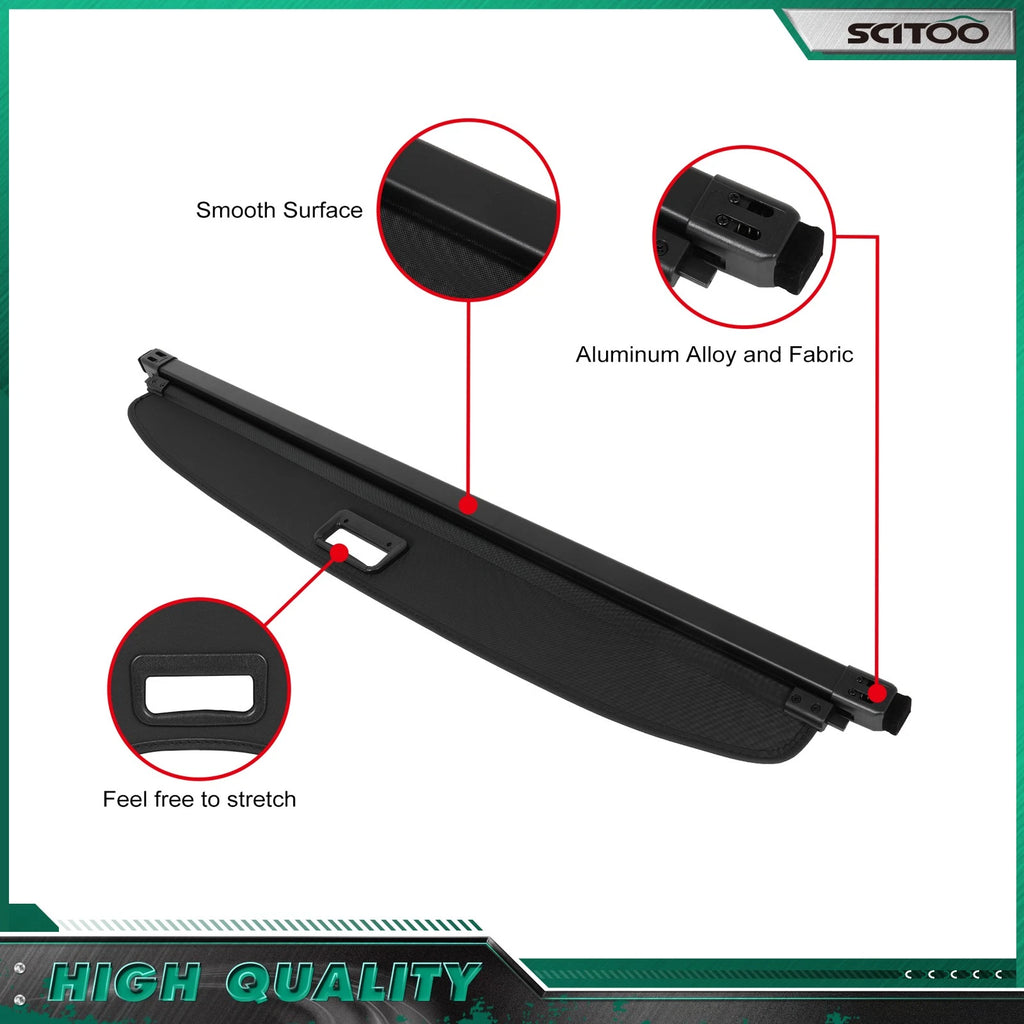 Retractable Cargo Cover for Nissan Murano (2025–2026)
