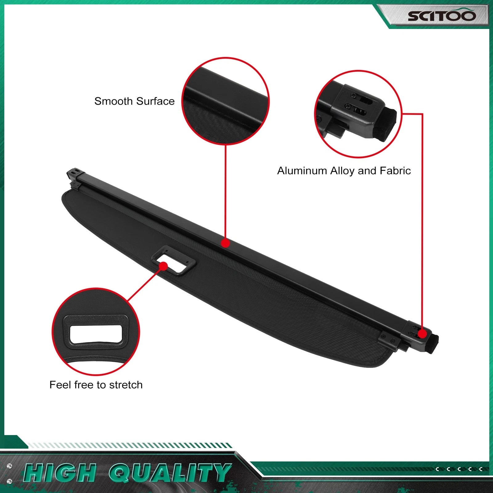 Retractable Cargo Cover for Nissan Murano (2025–2026)