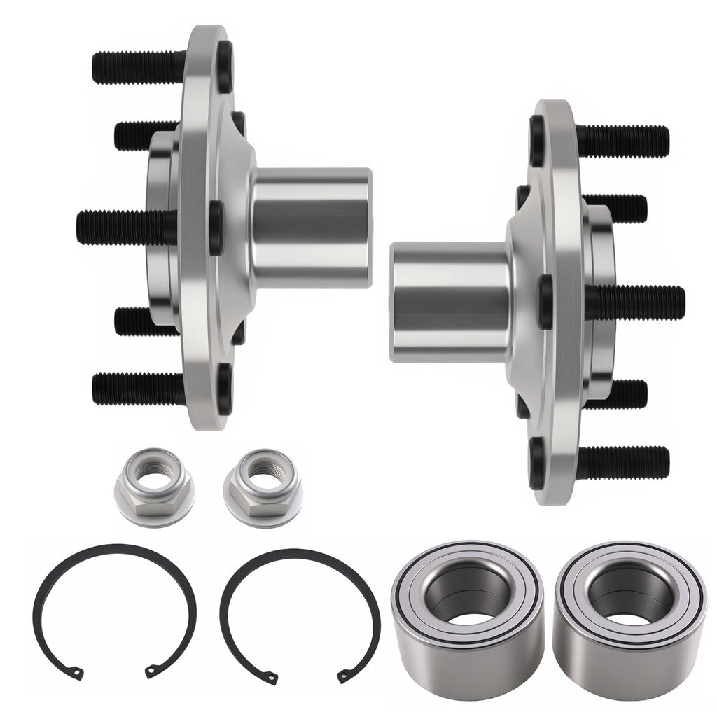 Front Wheel Hub Bearing Set for Ford Edge Lincoln MKX (2007–2010) 518517