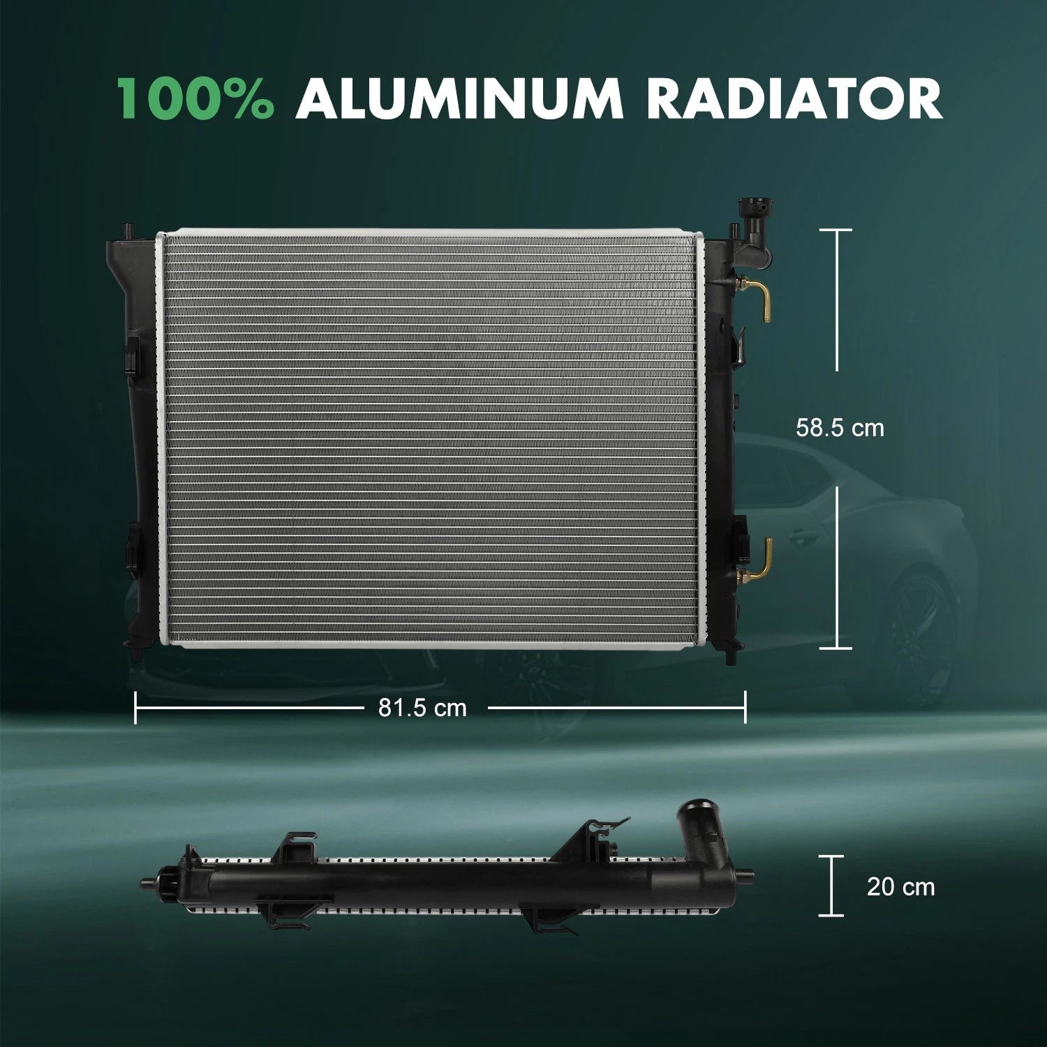 Radiator for Hyundai Elantra (2007–2012)