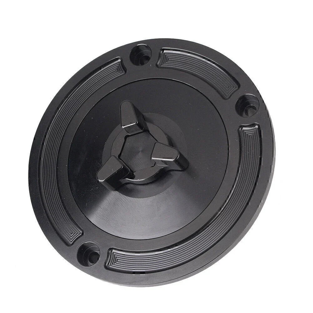Black CNC Fuel Tank Cover Gas Cap for Kawasaki Ninja 250R 1988-2007