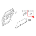 Rear Sun Shade Curtain Hook / 4PCS / for Hyundai Santa Fe SPORT (2013���2018)