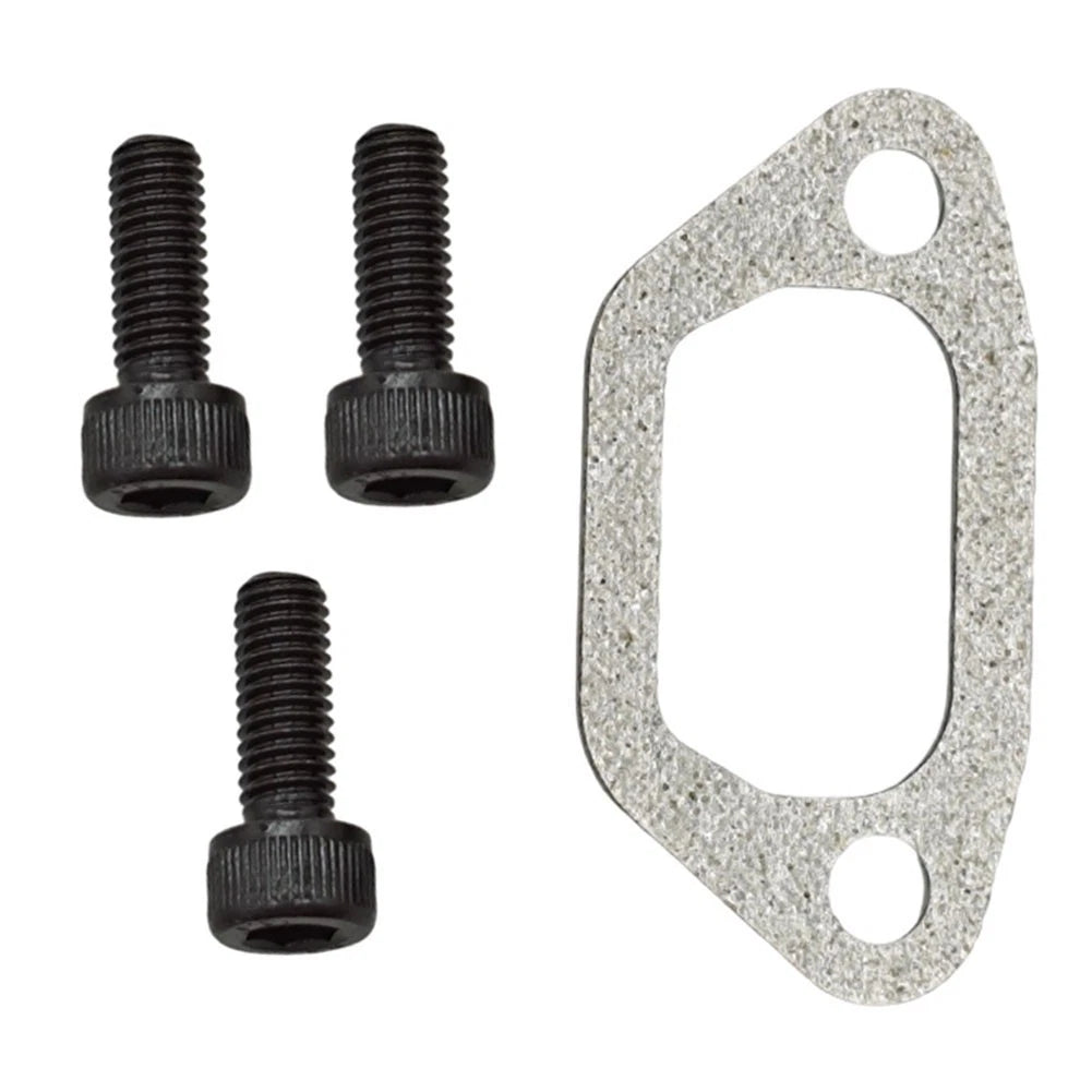 3 Bolts and 1 Muffler Gasket Kit for 455 460 CS2255 (Equipment)