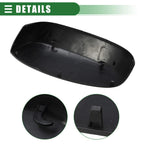 Pair Rearview Mirror Cap for Chevrolet Silverado 1500 (2019–2023) Gloss Black