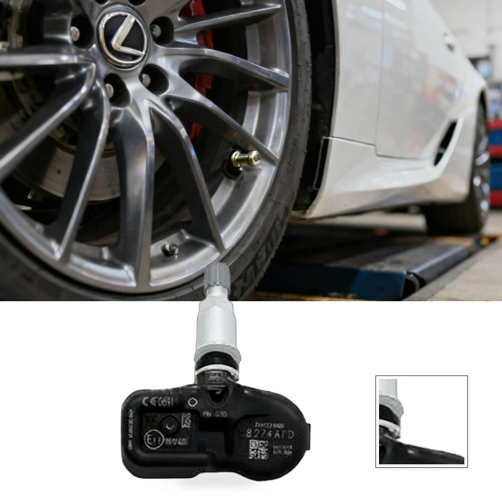 Set of 4 Tire Pressure Monitor Sensors TPMS for Toyota Lexus LC RX (2018–2023)