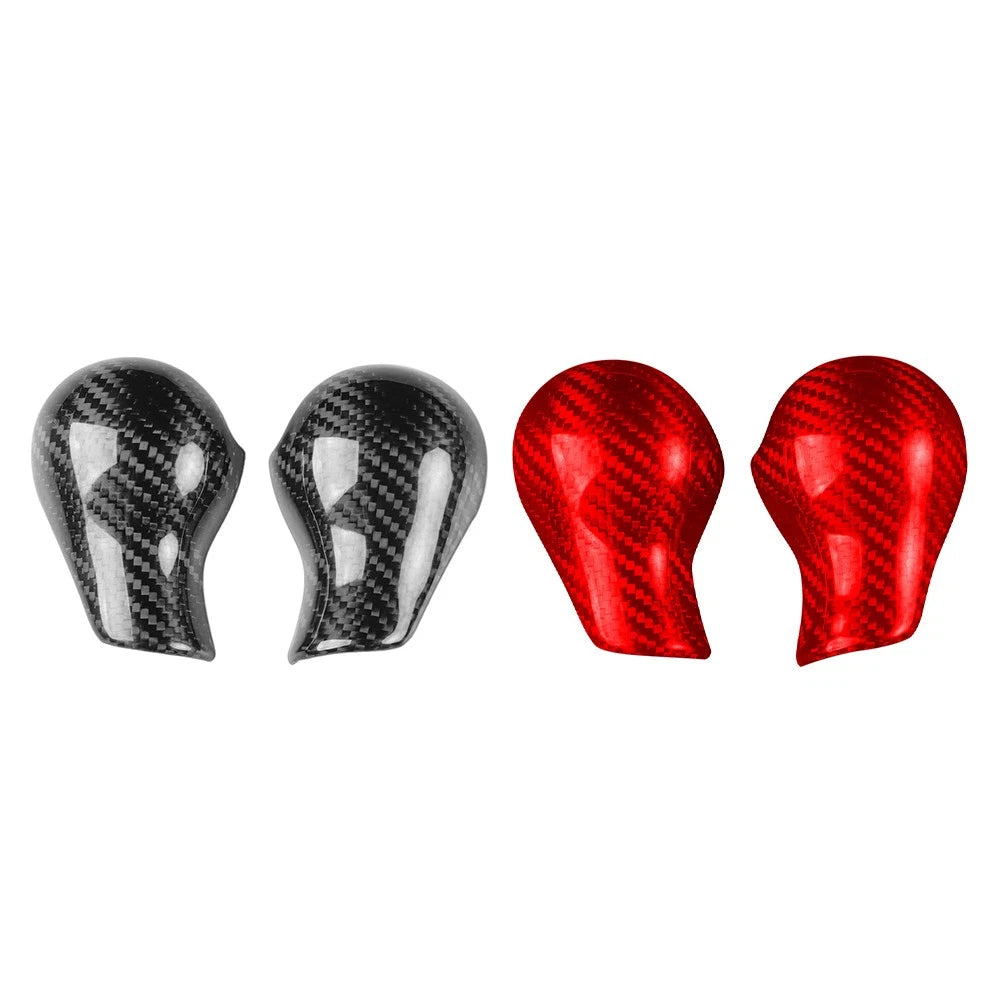 Carbon Fiber Gear Shift Knob Cover Trim for Nissan 370Z Z34 (2009–2023)