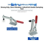 Anti-Slip PVC Handle Horizontal Fixture GH22235 for Precision Woodworking (N/A)