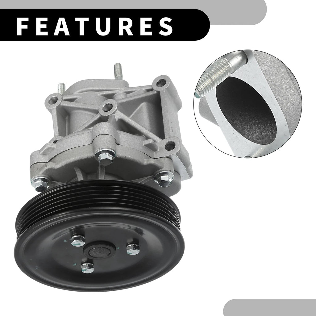 Water Pump with Gasket Kit for Hyundai Santa Fe (2010–2012) No. 1300A082