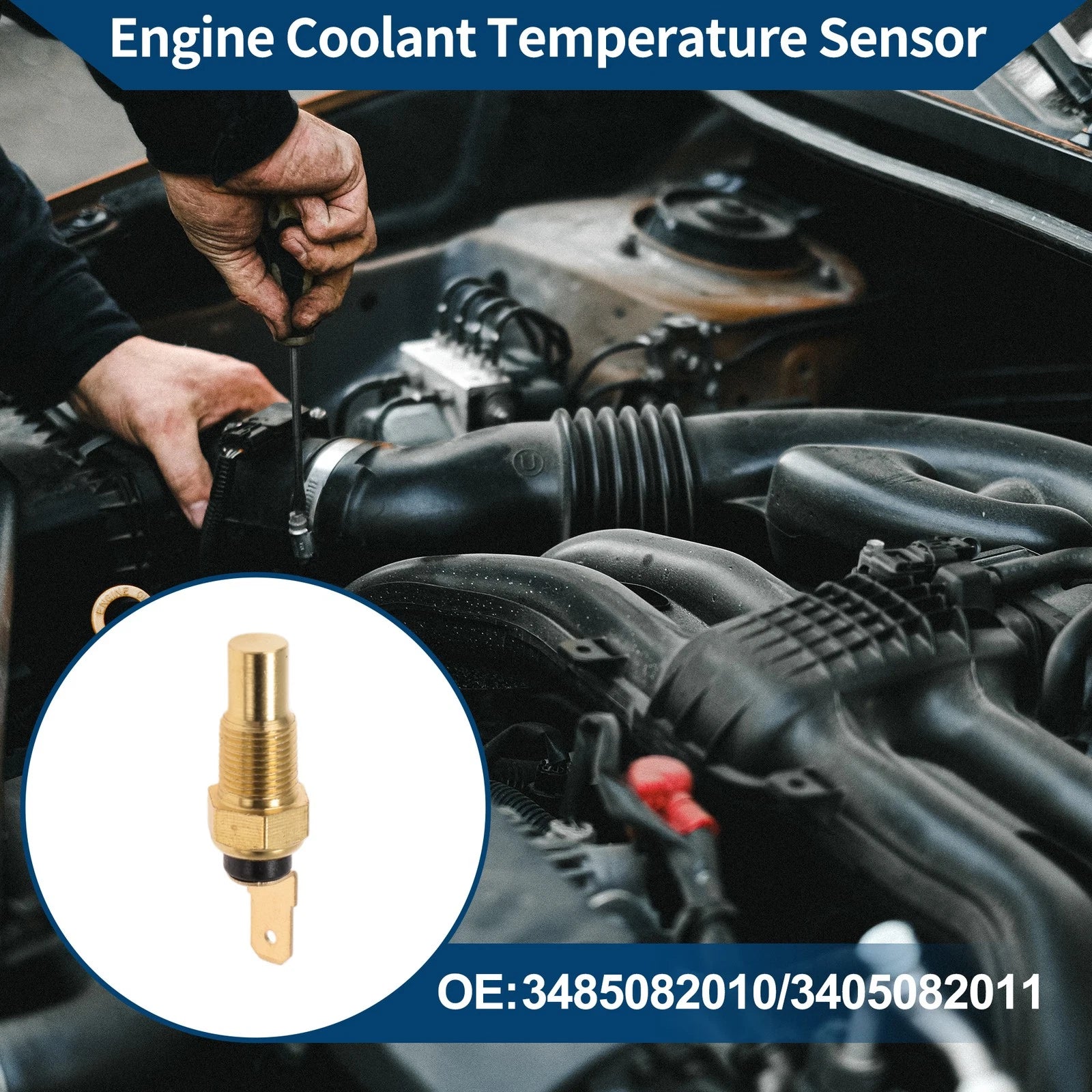 Engine Coolant Temperature Sensor No. 3485082010 for Volkswagen Magotan (2010–2020)
