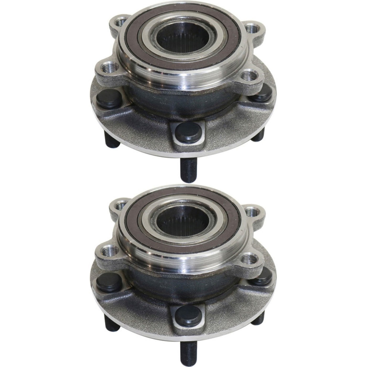 Set of 2 Wheel Hubs for Mazda CX-5 (2013–2022) Front with Bearing