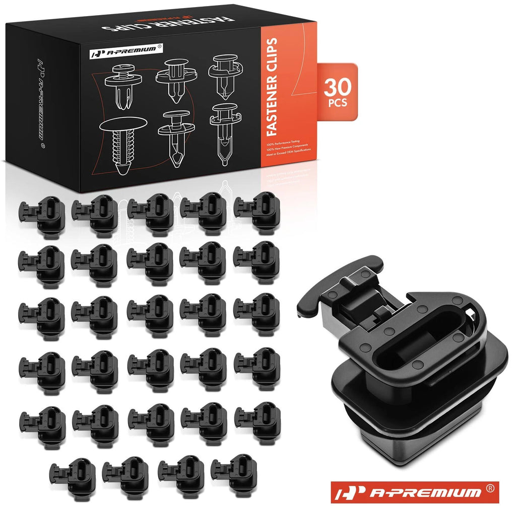 30Pcs Nylon Rear Seat Cushion Clips for Honda 