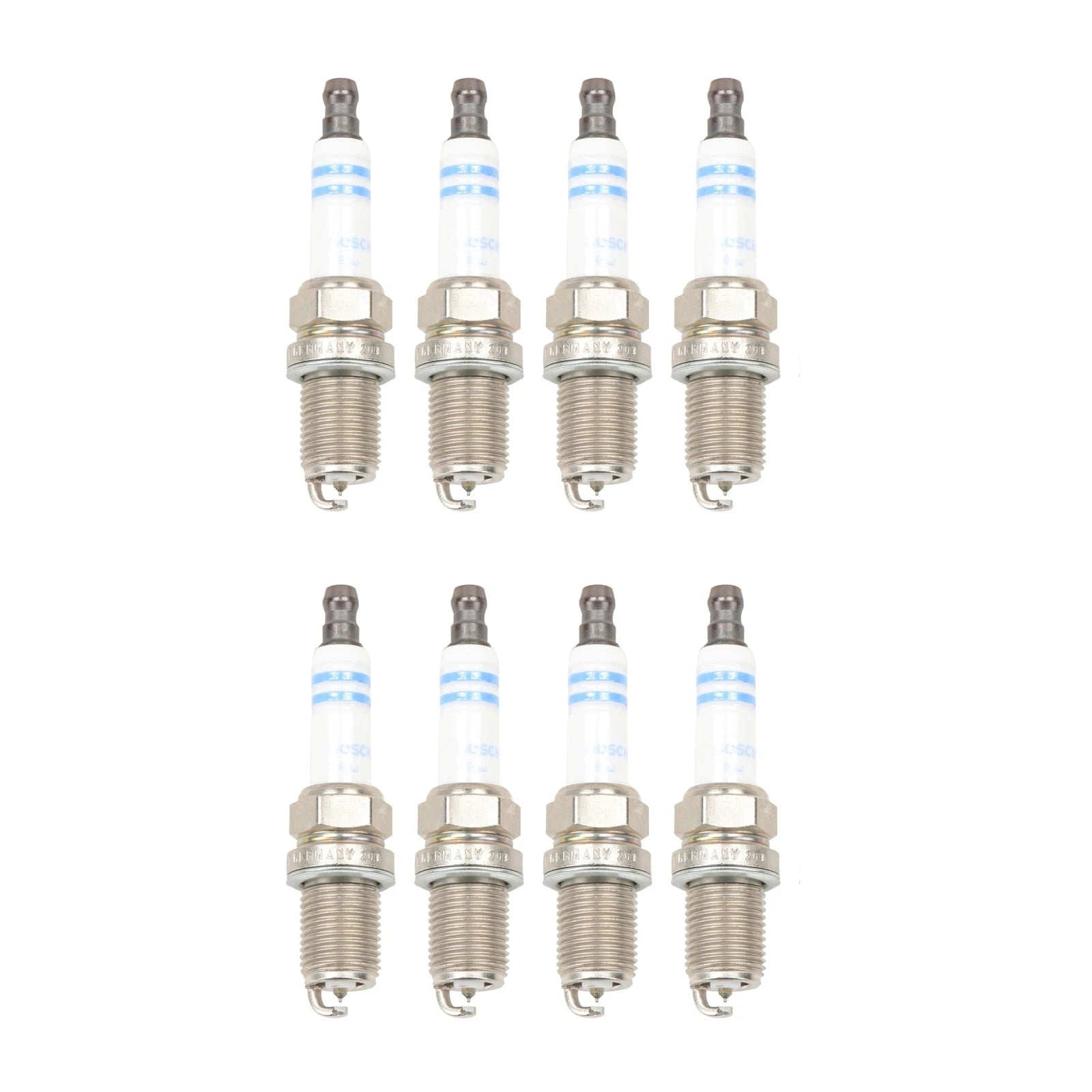Set of 8 Bosch OE Fine Wire Platinum Spark Plugs for Chevy Toyota V8 (–)