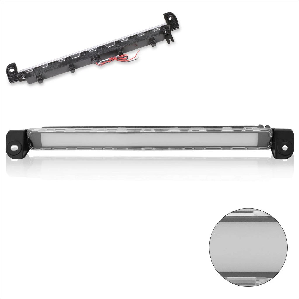 Bumper Lights for Silverado/Avalanche (2003–2007) Smoked Housing Clear Corner