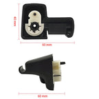 Sun Visor Retaining Clips Beige for Land Rover Range Rover L322 (2003-2012)