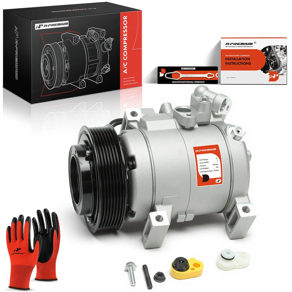 A/C Compressor with Clutch for Honda CR-V (2017–2019)