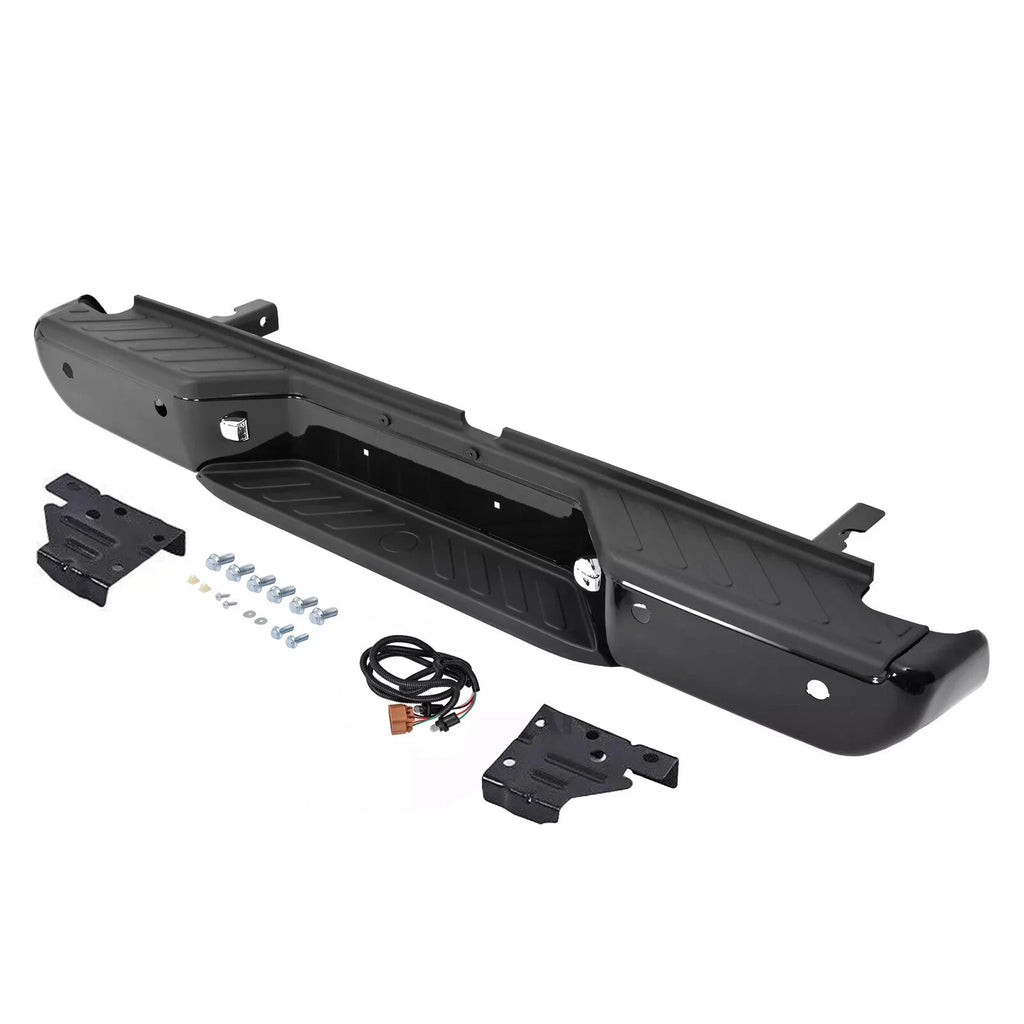 Chrome Rear Bumper Assembly for Nissan Frontier (1998–2021)