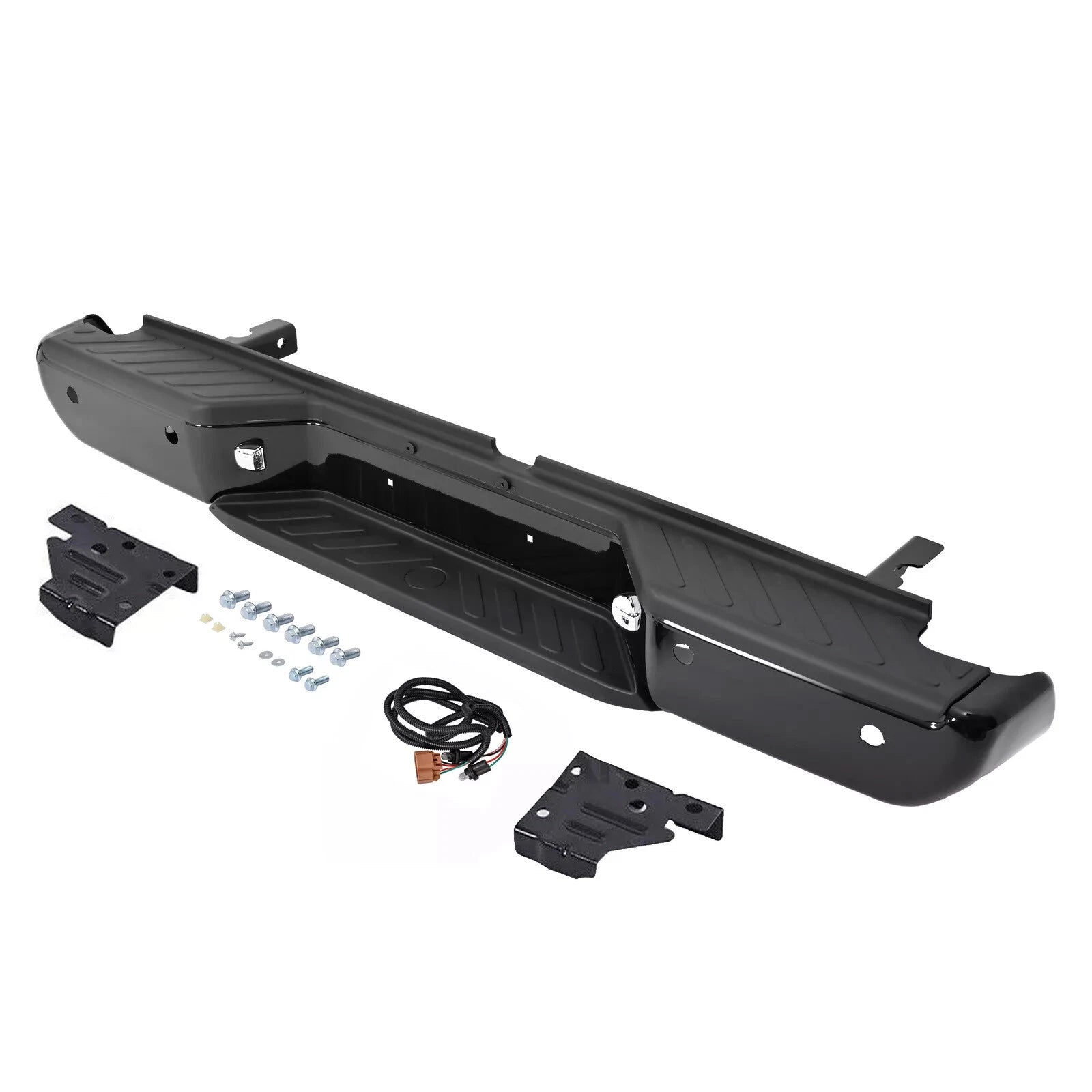 Chrome Rear Bumper Assembly for Nissan Frontier (1998–2021)