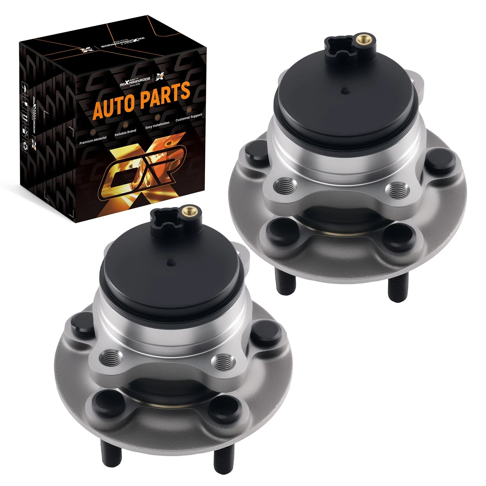 Rear Wheel Hub Assembly Pair for Ford Fusion Lincoln MKZ (2014–2020)