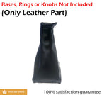Manual Shift Boot Cover for Chevy Aveo (2007–2011) Black PVC Leather