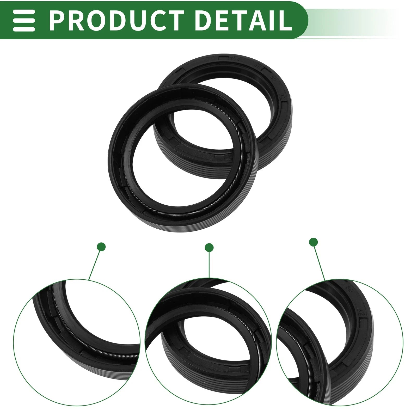 Oil Seal for Rotary Shaft (45x60x12mm)