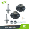 Set of 2 Trailer Hub Kits for 5 x 4.5" Wheels (Fits Various Models)