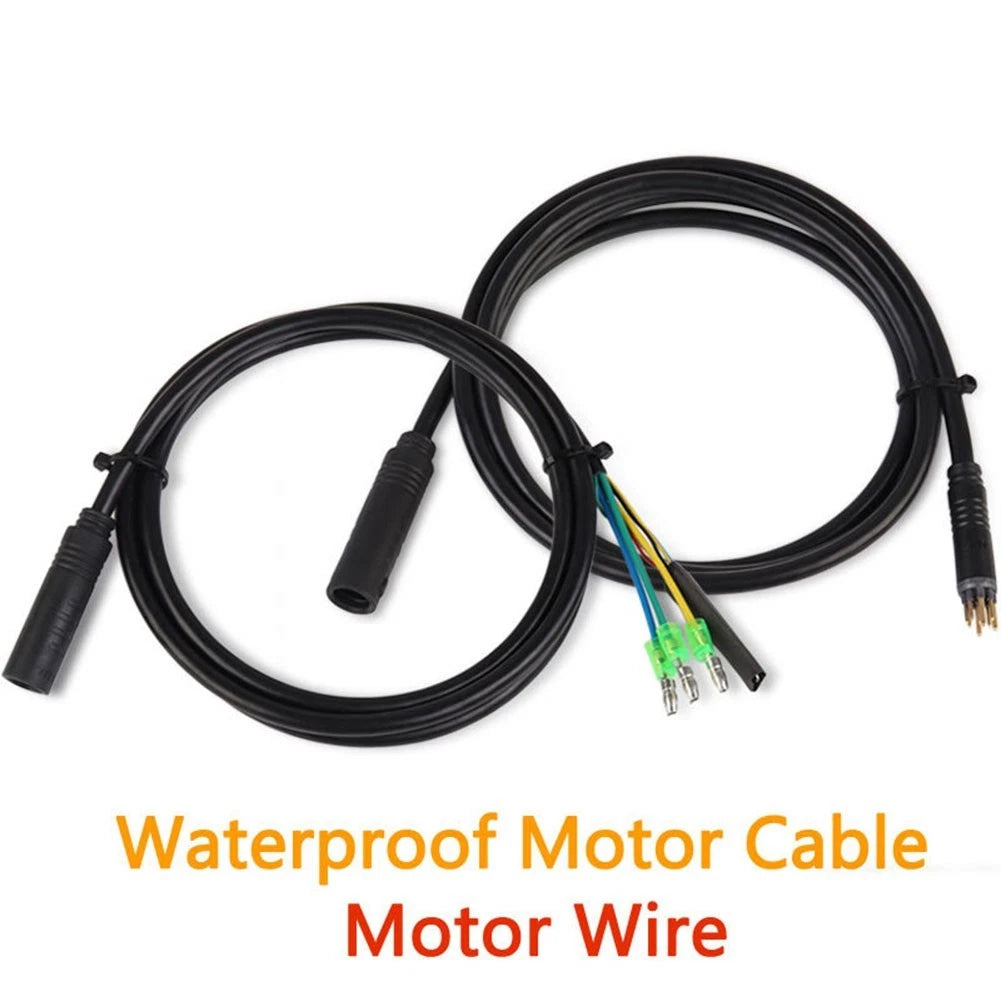9 Pin Waterproof E Bike Motor Extension Cable (80-130cm) for Scooter
