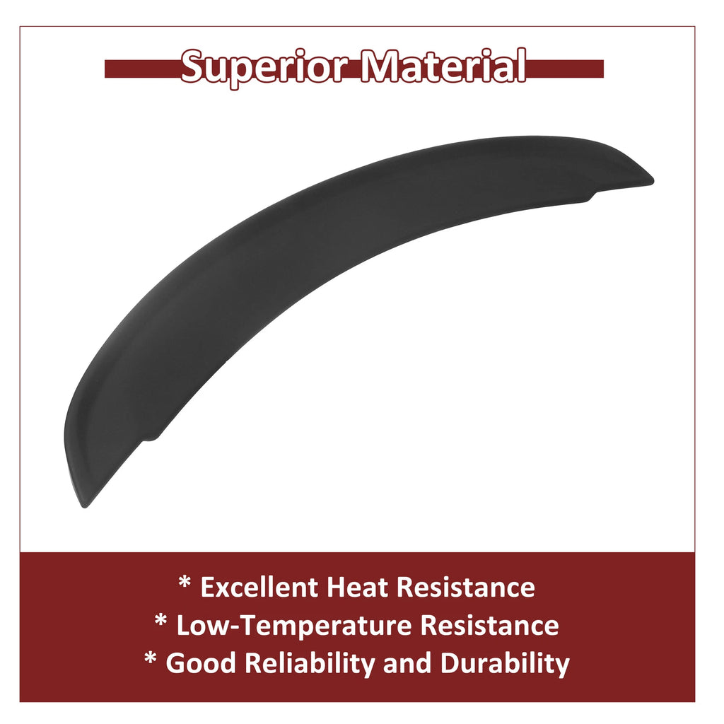 Matte Black Trunk Spoiler Lip for Chevy Camaro SS Z28 (2014–2015)