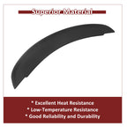 Matte Black Trunk Spoiler Lip for Chevy Camaro SS Z28 (2014–2015)