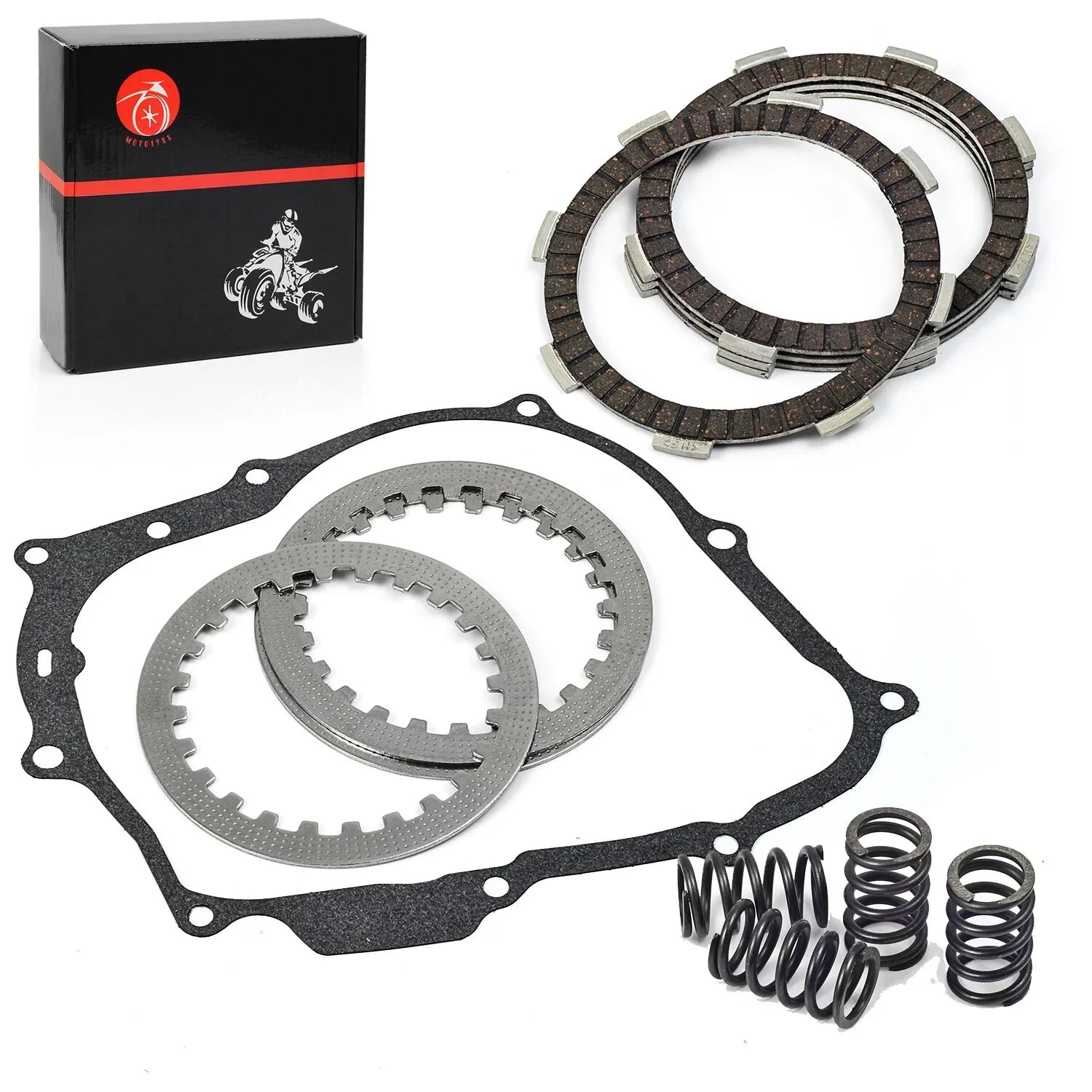 Clutch Plate Kit Heavy Duty Spring Gasket for Honda CRF100F XR100R