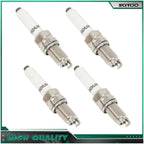 Set of 4 Platinum Spark Plugs for Audi A3 (2016–2018) & Volkswagen Jetta (2013–2018)
