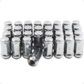 Chrome Lug Nuts M14x1.5 for Chevy Silverado Tahoe Ford (2014–2025)