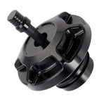 Aluminum Gas Fuel Tank Cap w/Vent Hose for Harley Touring Electra Road Glide (1996–Present)