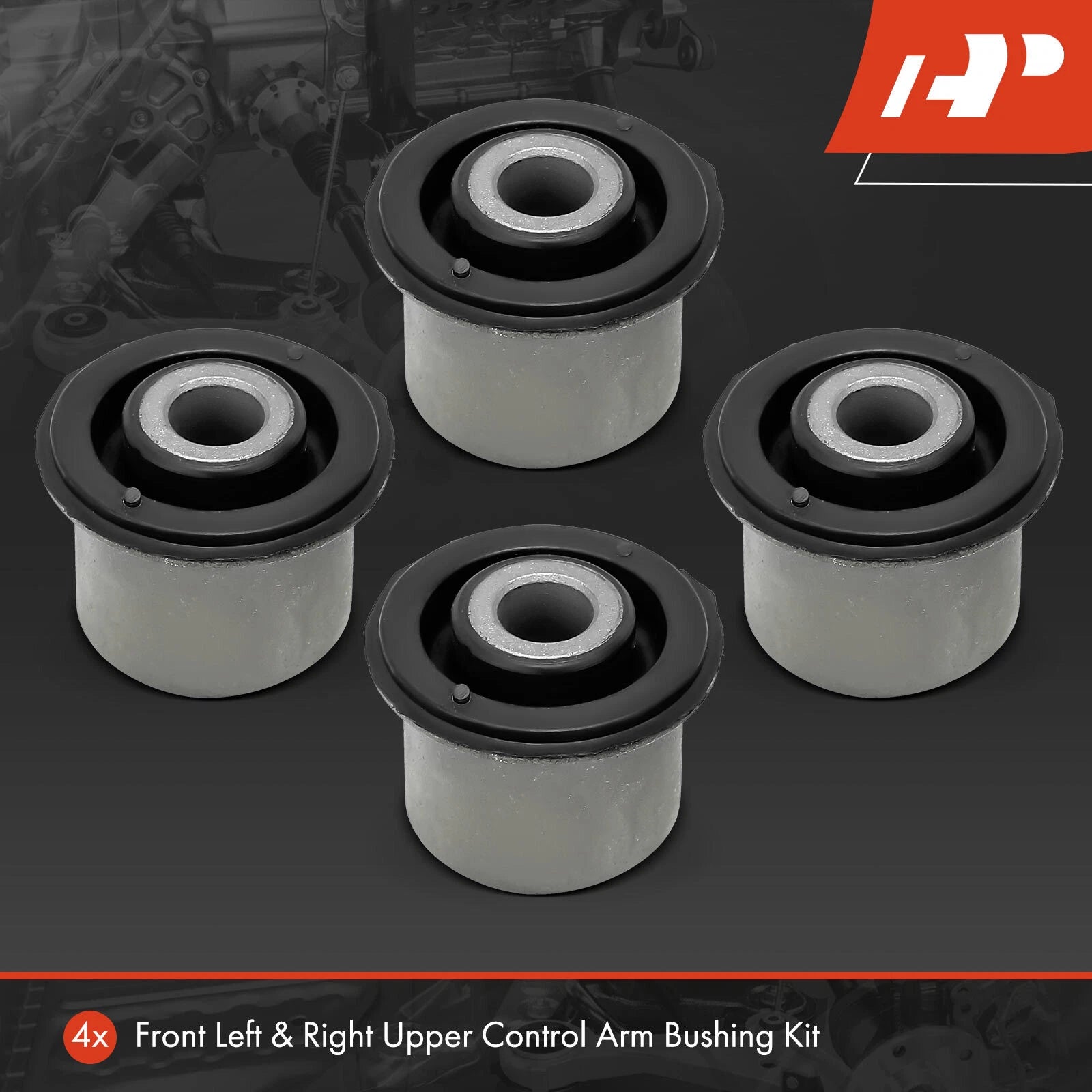 Set of 4 Control Arm Bushings for Chevy Colorado GMC Canyon (2004–2012)