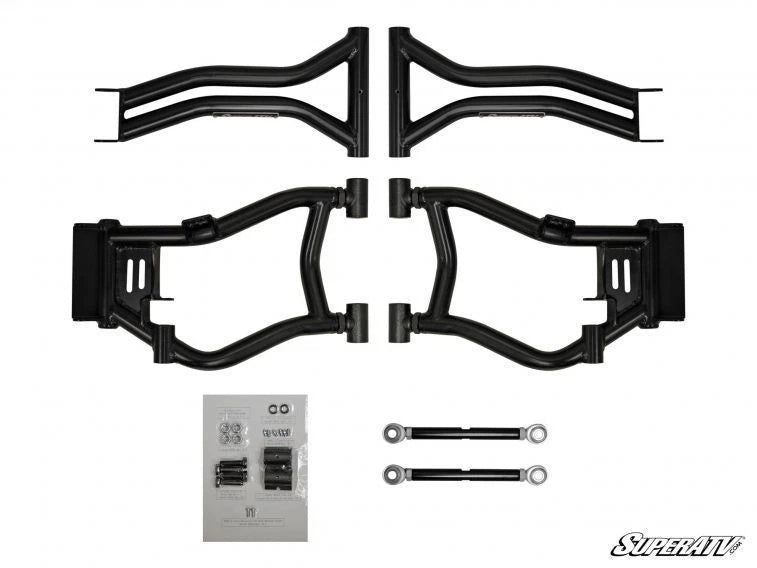 SuperATV Rear High Clearance A-Arms for Polaris RZR 800 S / RZR 800 4 (2008–2014)