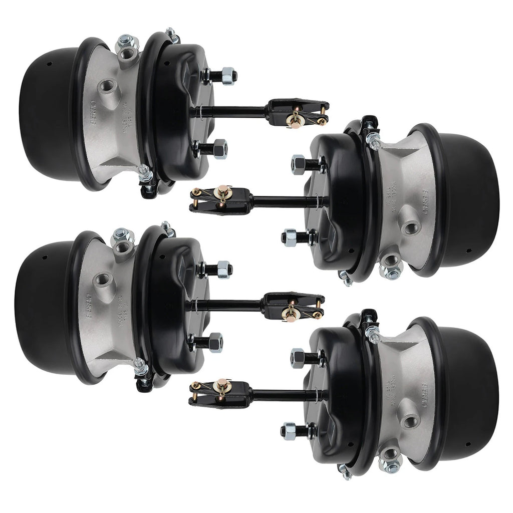 Set of 4 Air Brake Chamber Sealed 2.5" 64mm Type 3030 BTS3030WCR