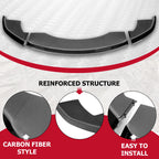 Carbon Fiber Front Bumper Lip Splitter for Tesla Model X (2016–2020)