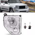 Headlight Assembly with Fog Light for Jeep Liberty (2008–2012)