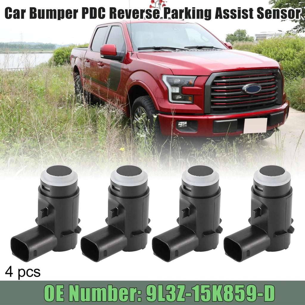 Set of 4 PDC Reverse Parking Assist Sensors for Ford F150 (2009–2014) 9L3Z-15K859-D