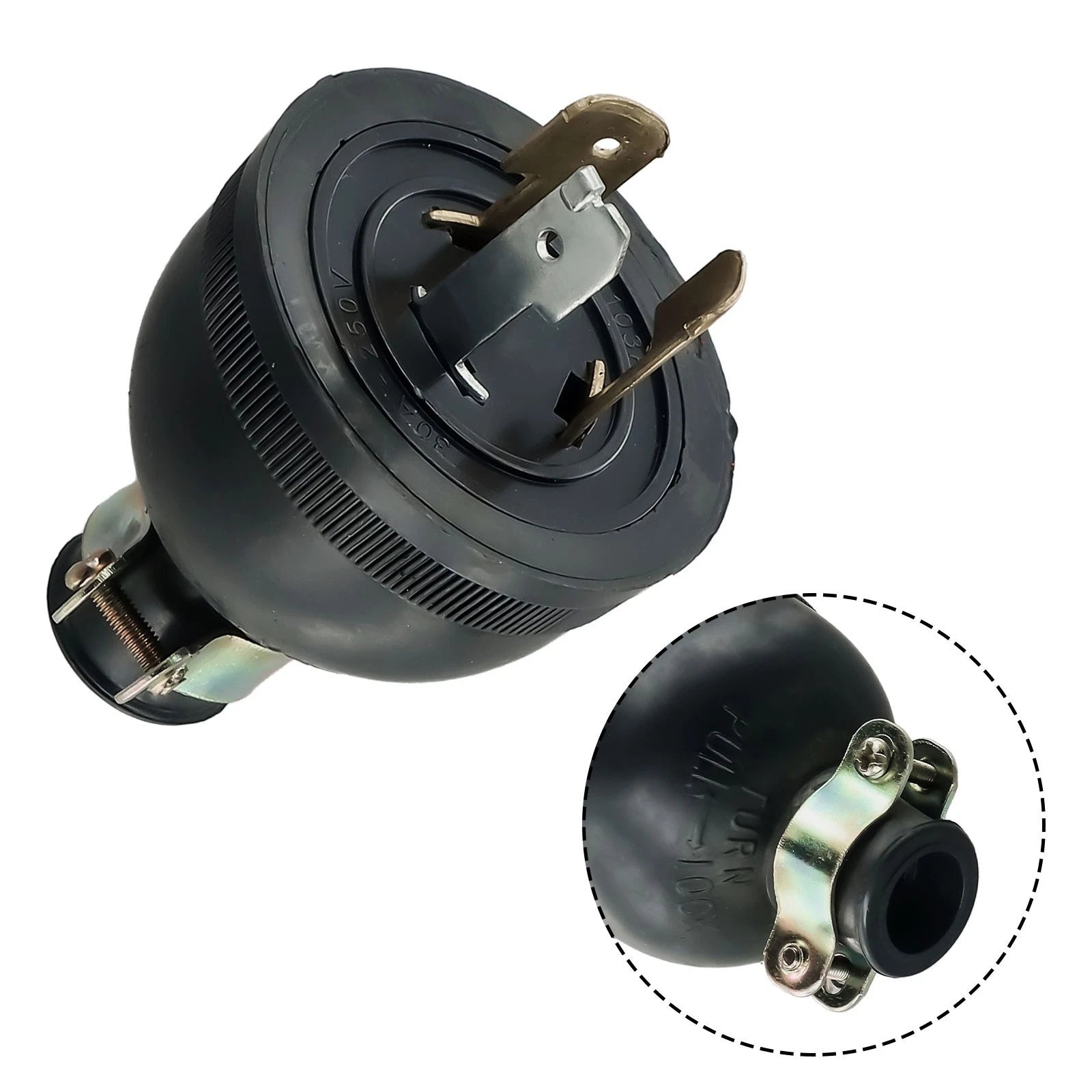 2KW Generator Connector with Locking Design for 168F 170F (Three-Pole)