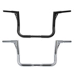 Chrome/Black 12" Ape Hanger 1 1/4" Handlebar for Harley Electra Glide (1982–2024)