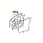 Front Door Weatherstrip Rubber Seal for Toyota Hilux Vigo MK6 (2005-2012)