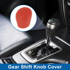 1 Pc Gear Shift Knob Cover Red Silicone for Ford C-Max (2007–2021)