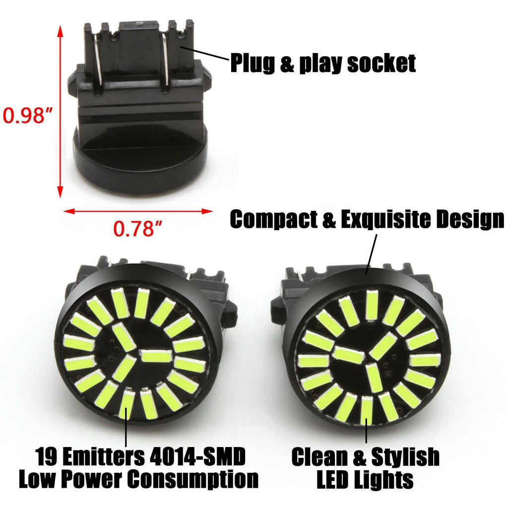 LED 3156 3157 DRL Daytime Running Parking Light Bulb for Honda Accord (2013-2017)
