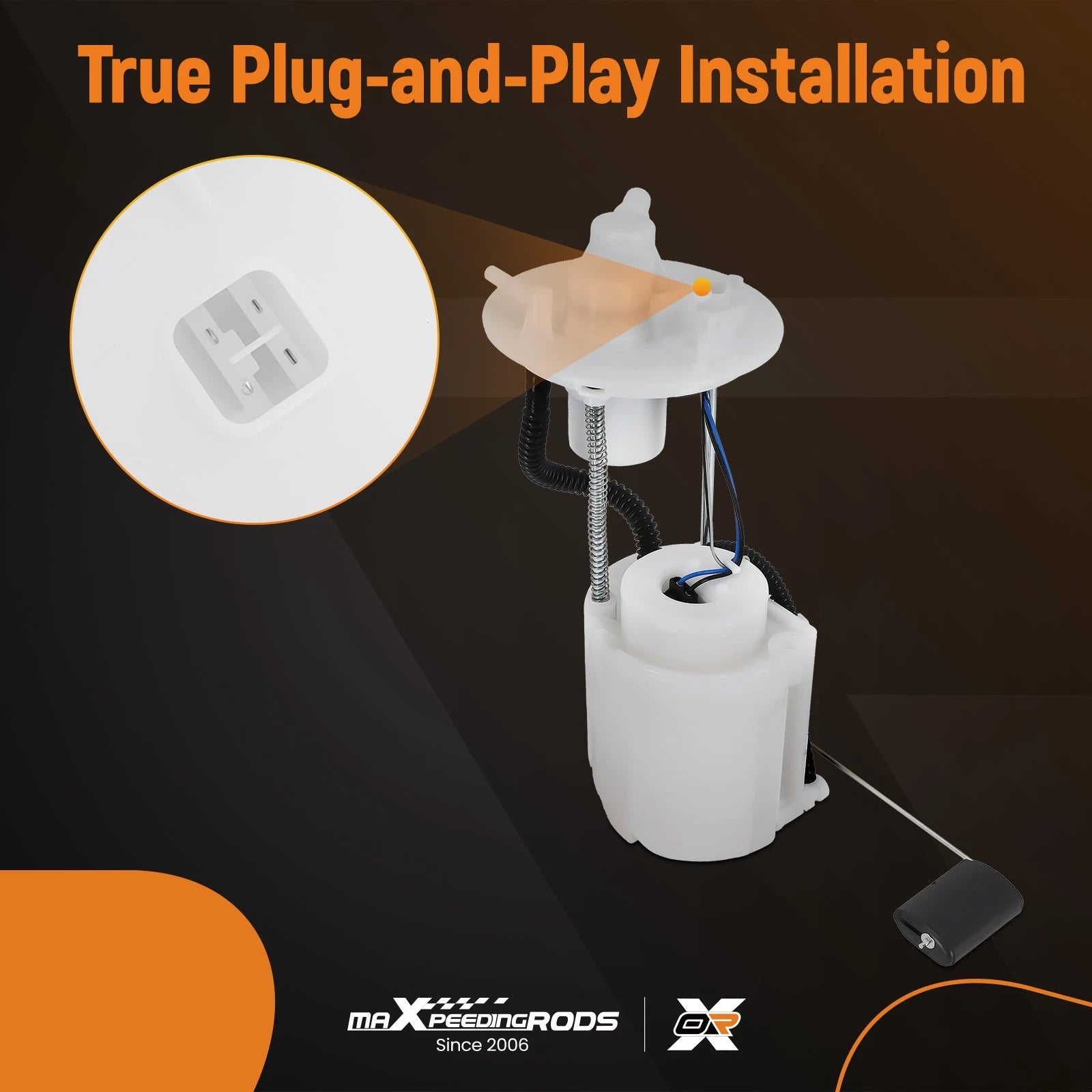 Fuel Pump Module w/ Sending Unit SP3303M for Kia Soul (2014–2015)