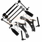 12Pcs Front Lower Control Arm Tie Rod Rack Boot for Lexus RX330 RX350 (2004–2006)