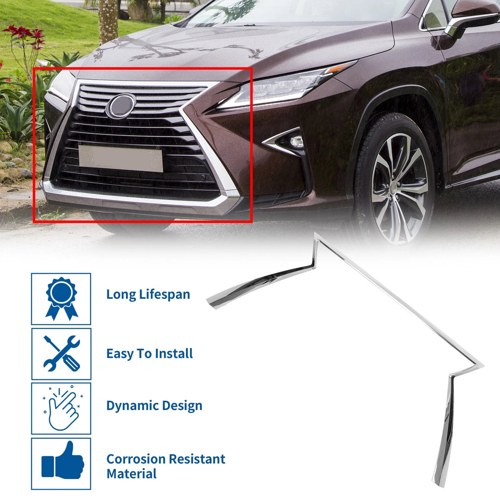 Front Grille Trim for Lexus RX 350L (2018–2022) No. 53121-0E120