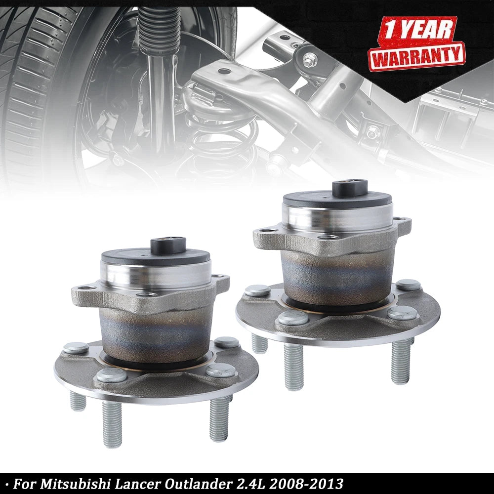 2Pcs Wheel Hub Bearings for Mitsubishi Lancer Outlander (2008–2013)